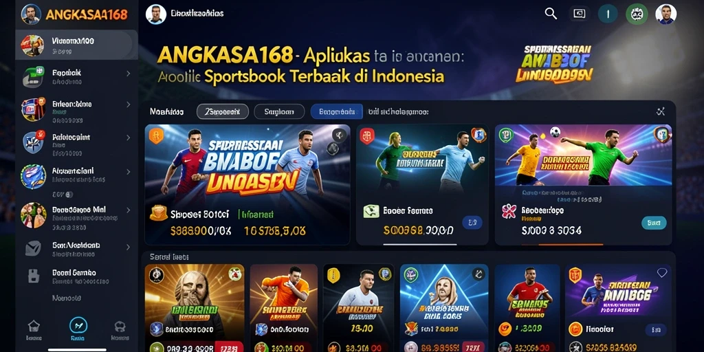 Screenshot ANGKASA168 menampilkan taruhan olahraga yang menarik dan interaktif.