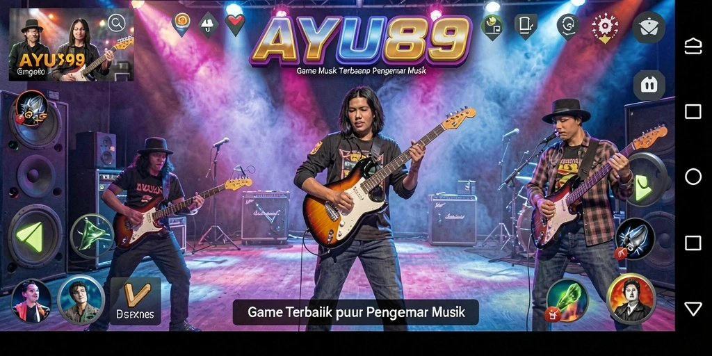 Screenshot utama AYU89 menampilkan gameplay interaktif dan seru.