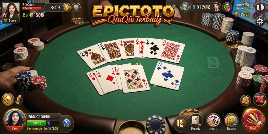 Tampilan gameplay QiuQiu yang seru dan adiktif di EPICTOTO.