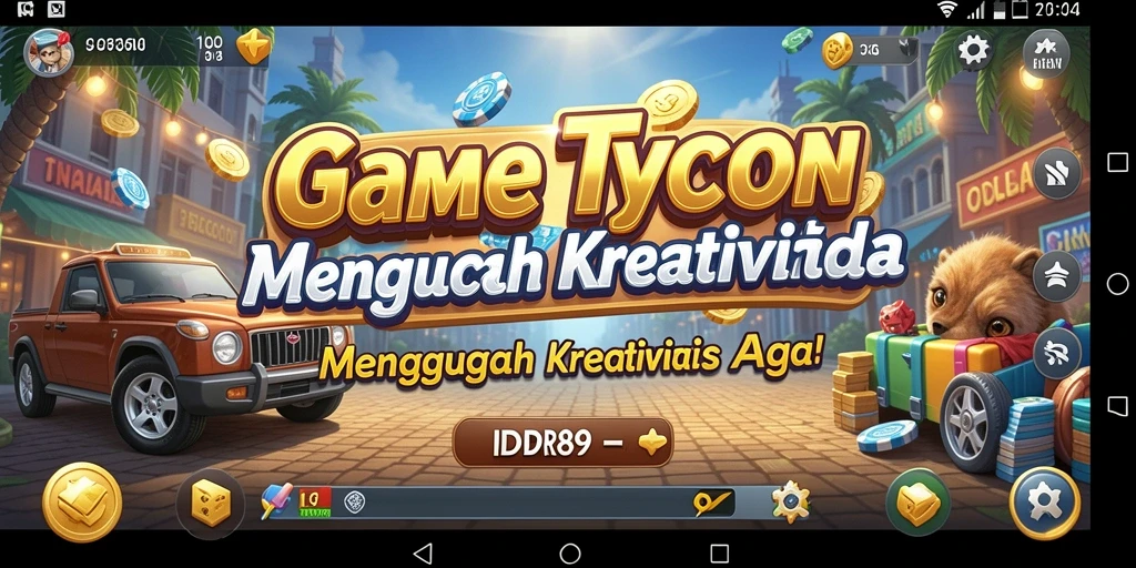 Screenshot gameplay IDR89 menunjukkan momen seru manajemen bisnis Tycoon.