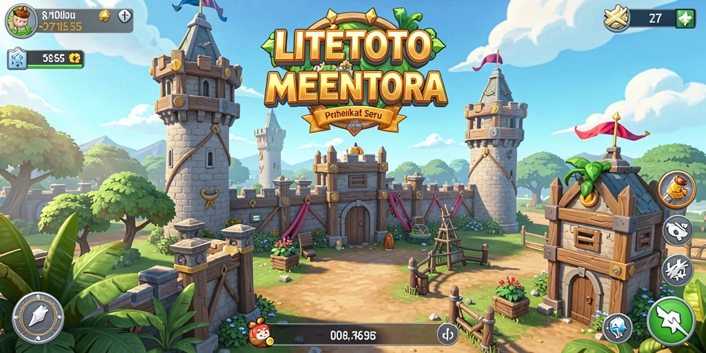 Gameplay menegangkan LITETOTO dalam aksi Tower Defense.