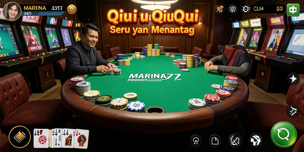 Tangkapan layar gameplay QiuQiu yang menarik dan menantang.