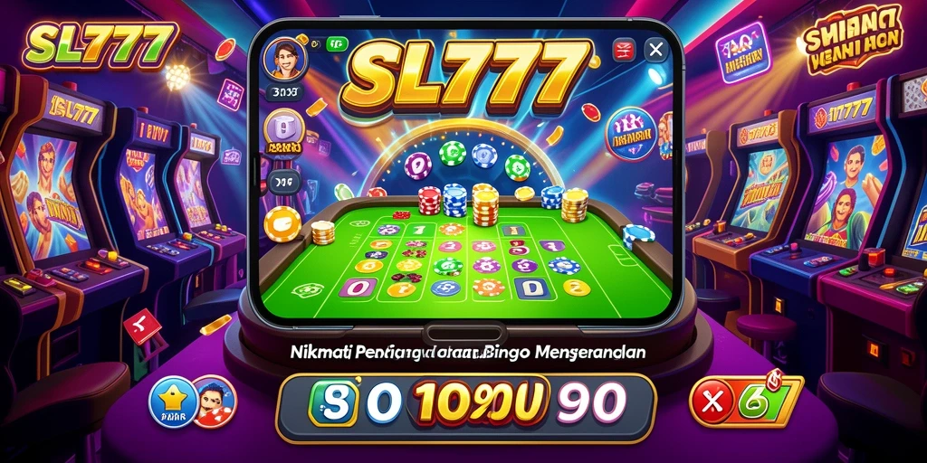 Tampilan menarik dari gameplay Bingo SL777 yang mengasyikkan.