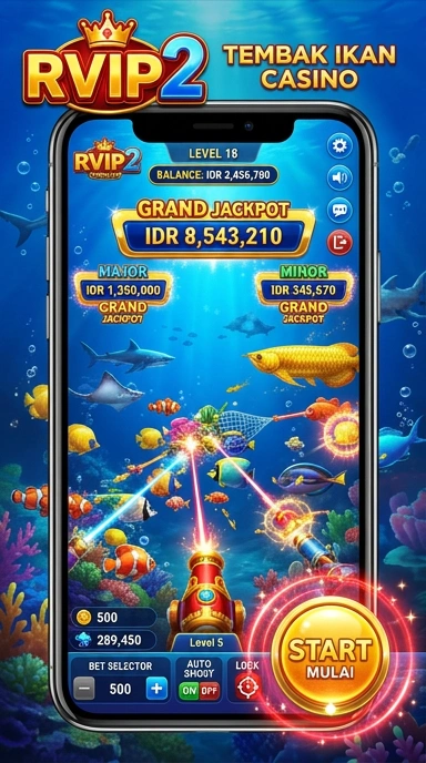 Tampilan antarmuka rvip2 yang sederhana dan menarik.